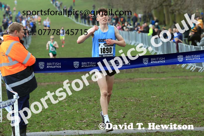 Mens Under-17s, 2024 CAU Inter Counties Cross Country Champs., Wollaton Park, Nottingham. Photo: David T. Hewitson/Sports for All Pics